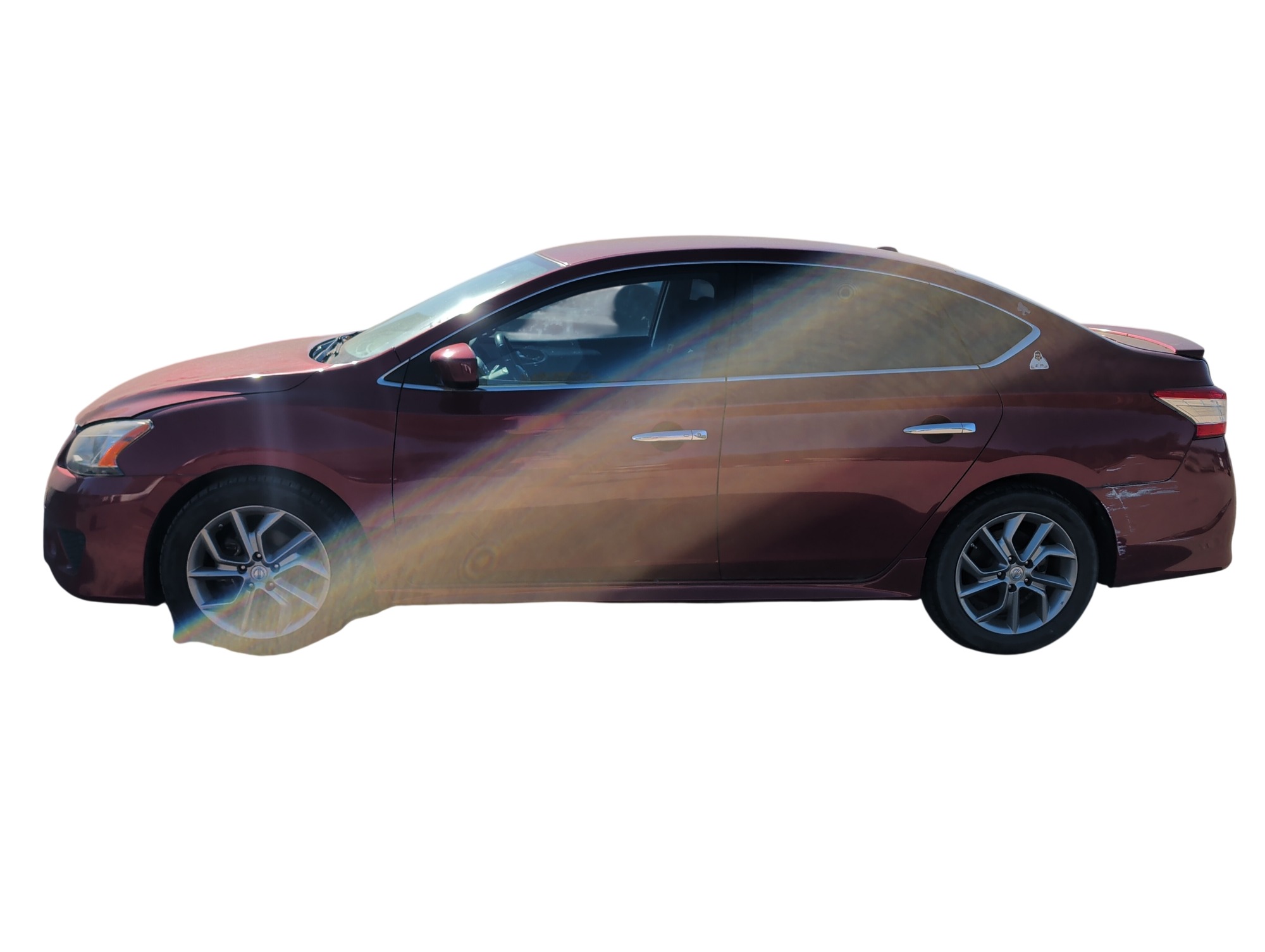 2013 nissan sentra s-6mt with 130137 miles for sale near Elk River, Minnesota 106822_02_driver_side.jpg