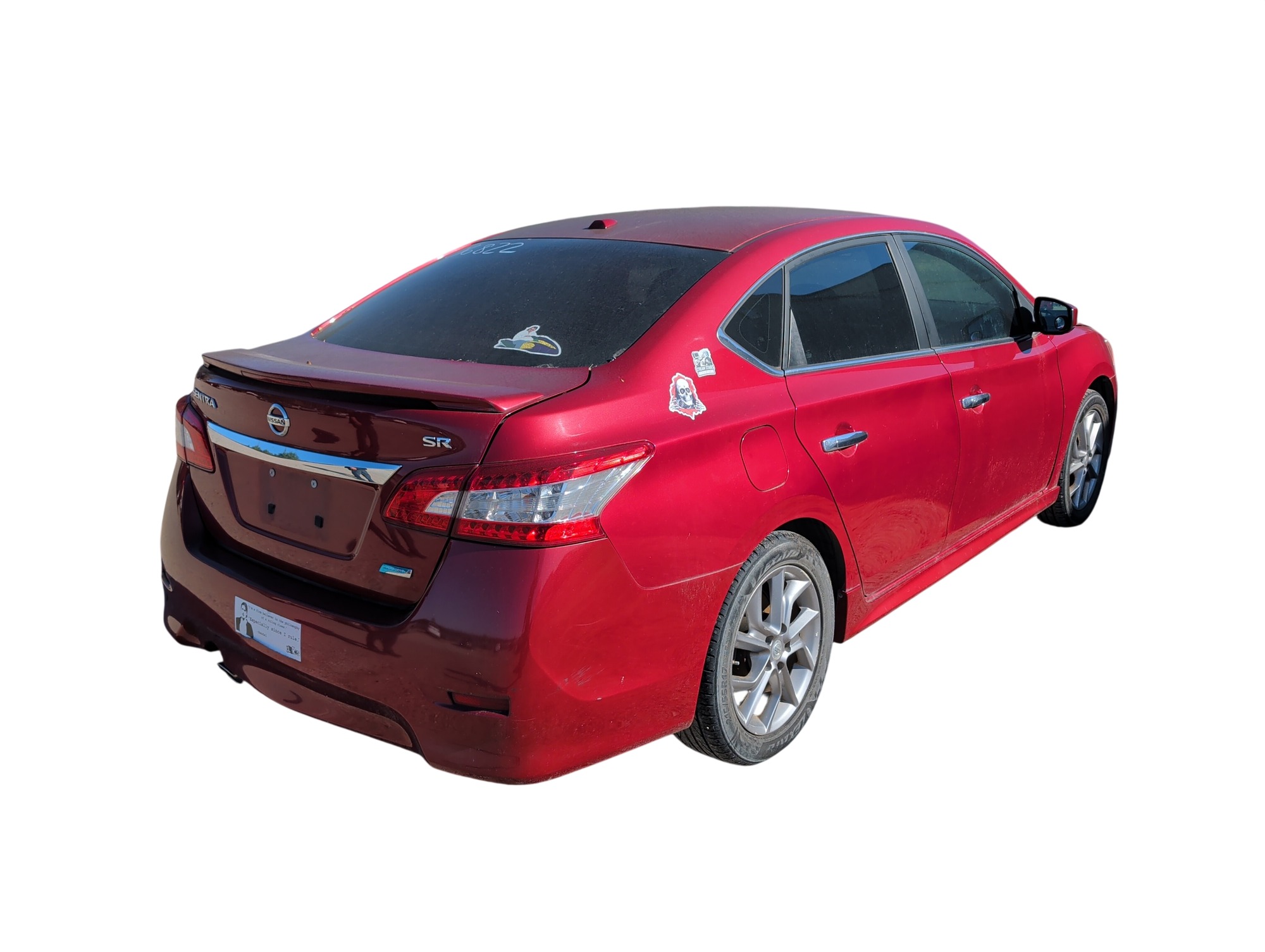 2013 nissan sentra s-6mt with 130137 miles for sale near Elk River, Minnesota 106822_05_pass_rear_corner.jpg