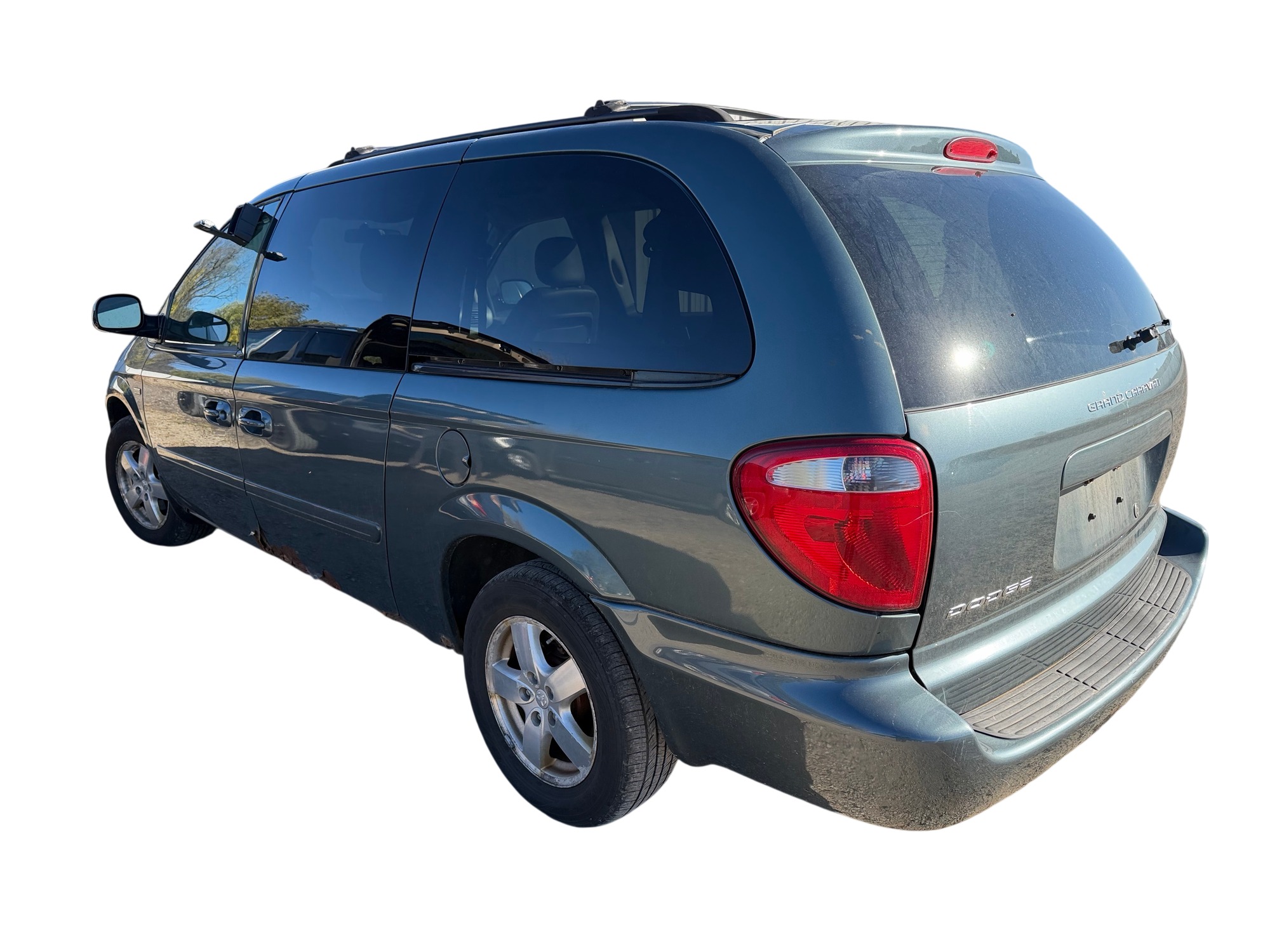 2007 dodge grand-caravan sxt with 169997 miles for sale near Elk River, Minnesota 106825_03_rear_driver_corner.jpg