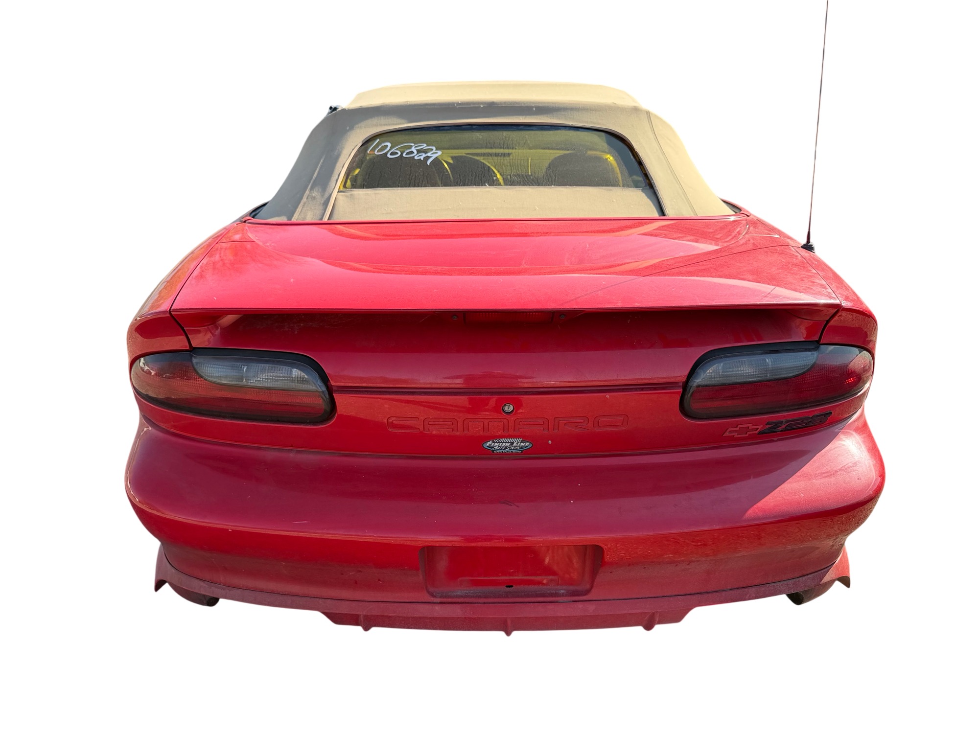 1995 chevrolet camaro z28-convertible with 167785 miles for sale near Elk River, Minnesota 106829_04_rear_end.jpg