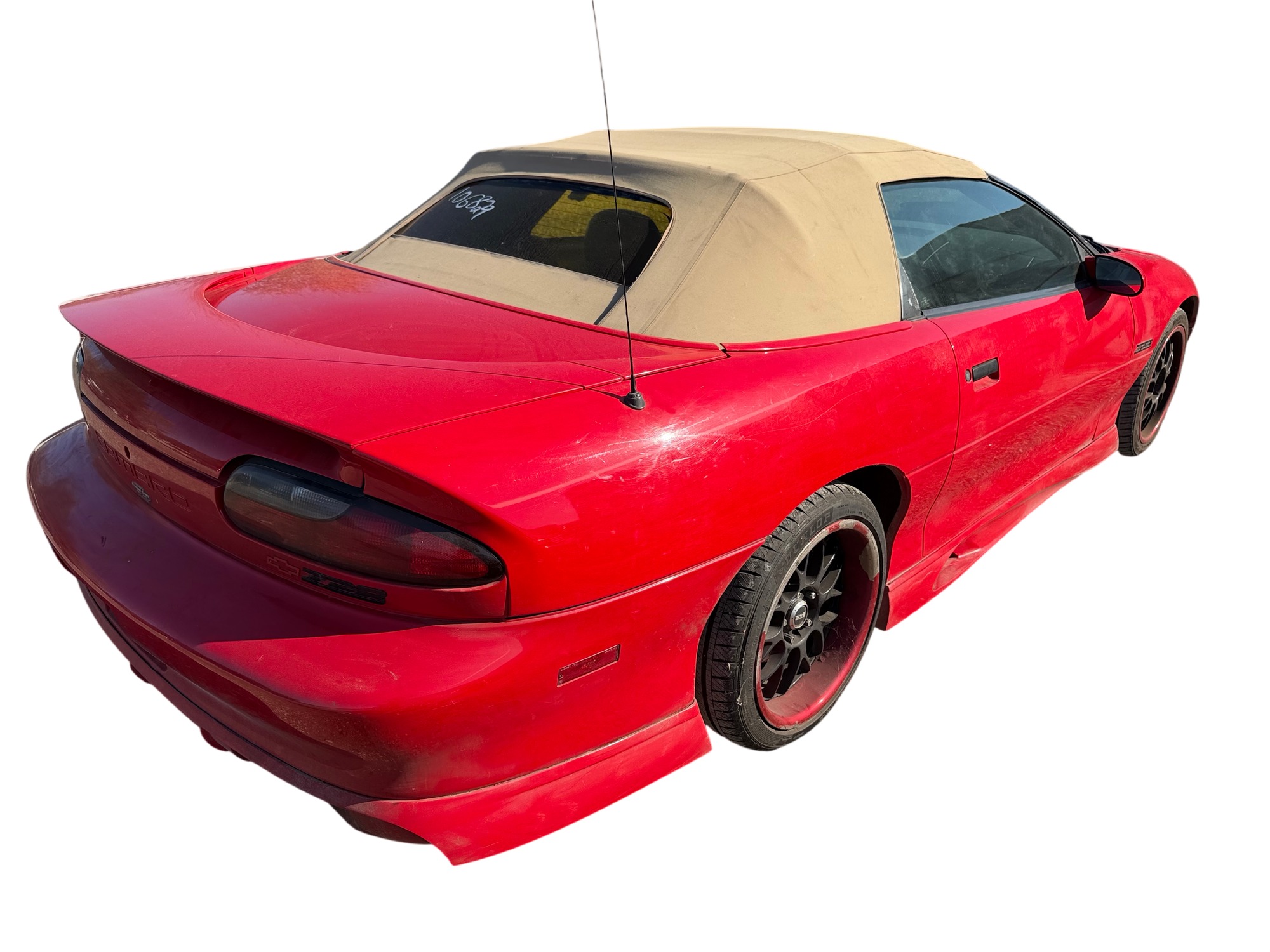 1995 chevrolet camaro z28-convertible with 167785 miles for sale near Elk River, Minnesota 106829_05_pass_rear_corner.jpg