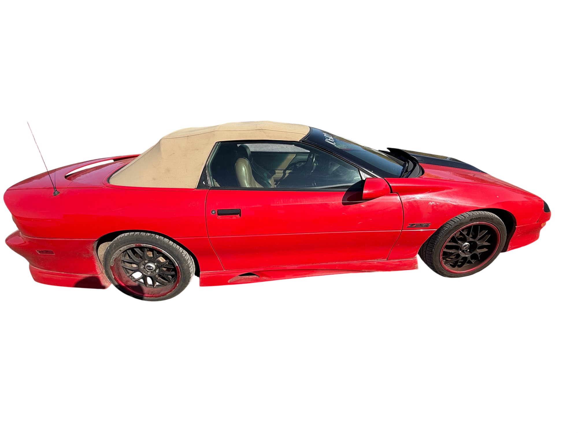 1995 chevrolet camaro z28-convertible with 167785 miles for sale near Elk River, Minnesota 106829_06_pass_side.jpg