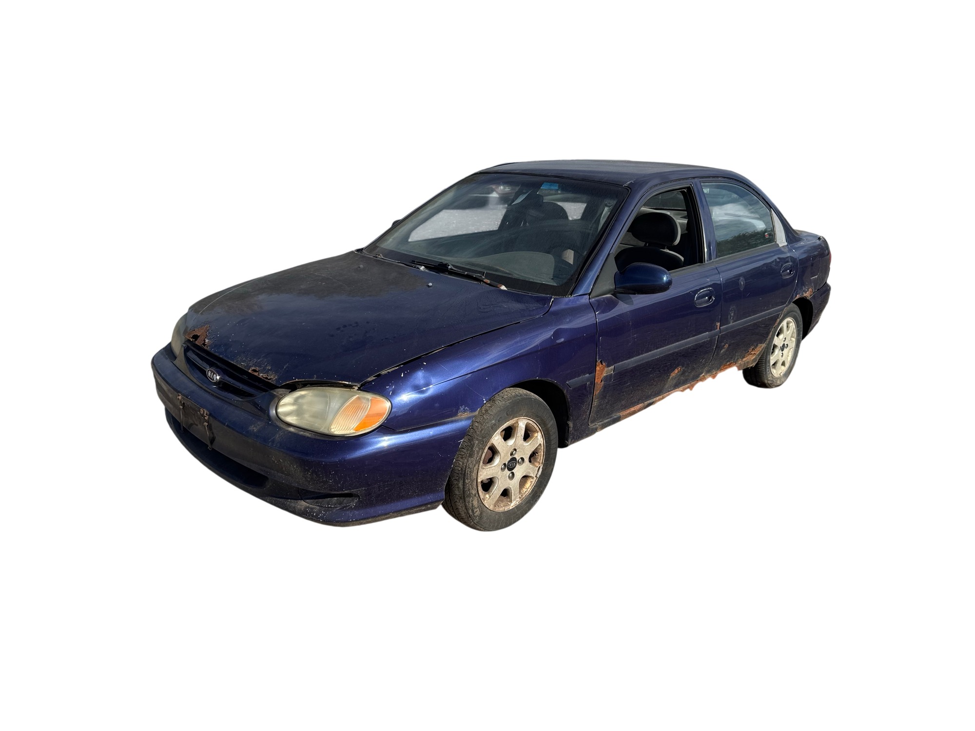 1999 kia sephia base with 167933 miles for sale near Elk River, Minnesota 106832_01_driver_front_corner.jpg
