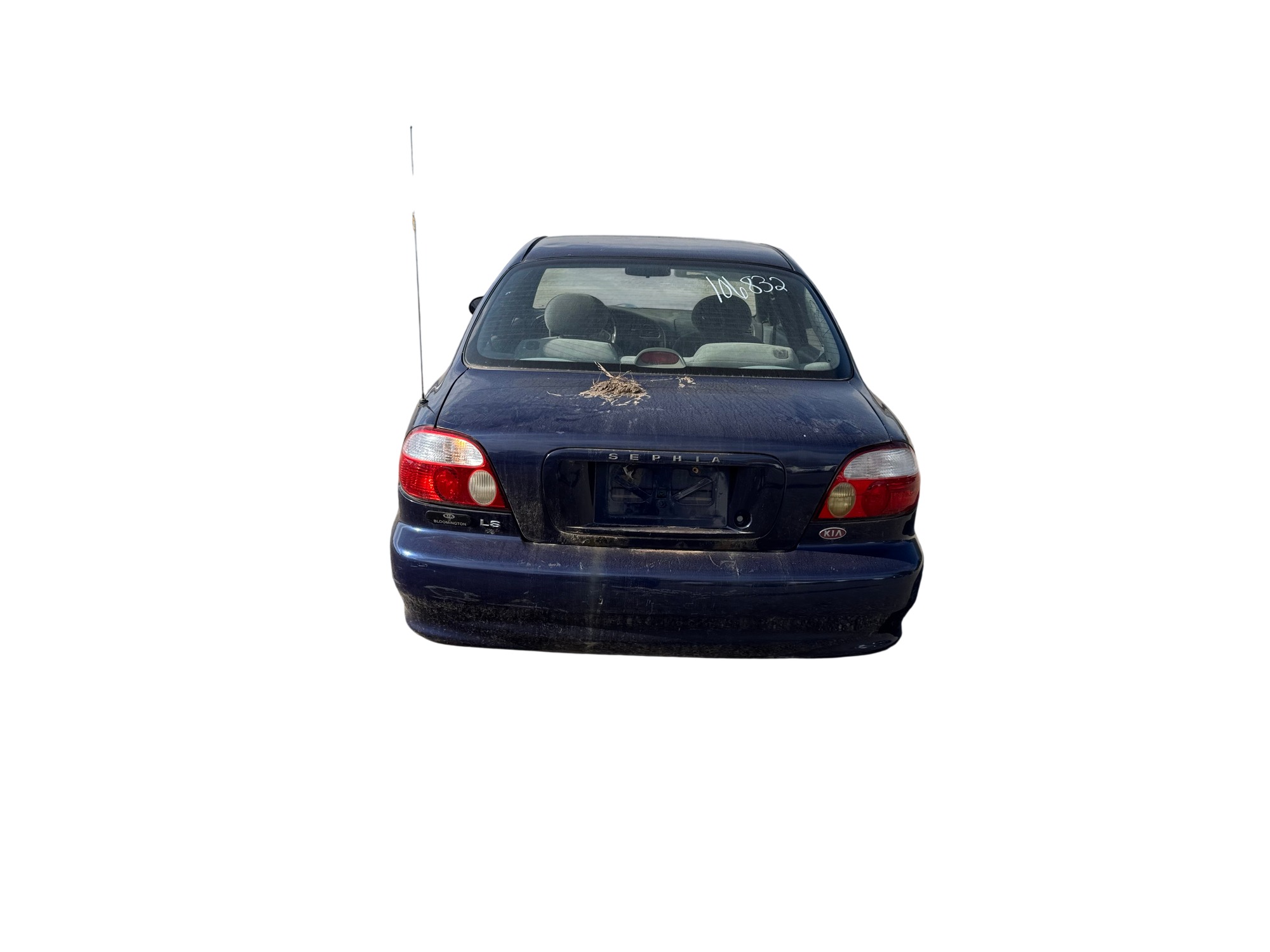 1999 kia sephia base with 167933 miles for sale near Elk River, Minnesota 106832_04_rear_end.jpg