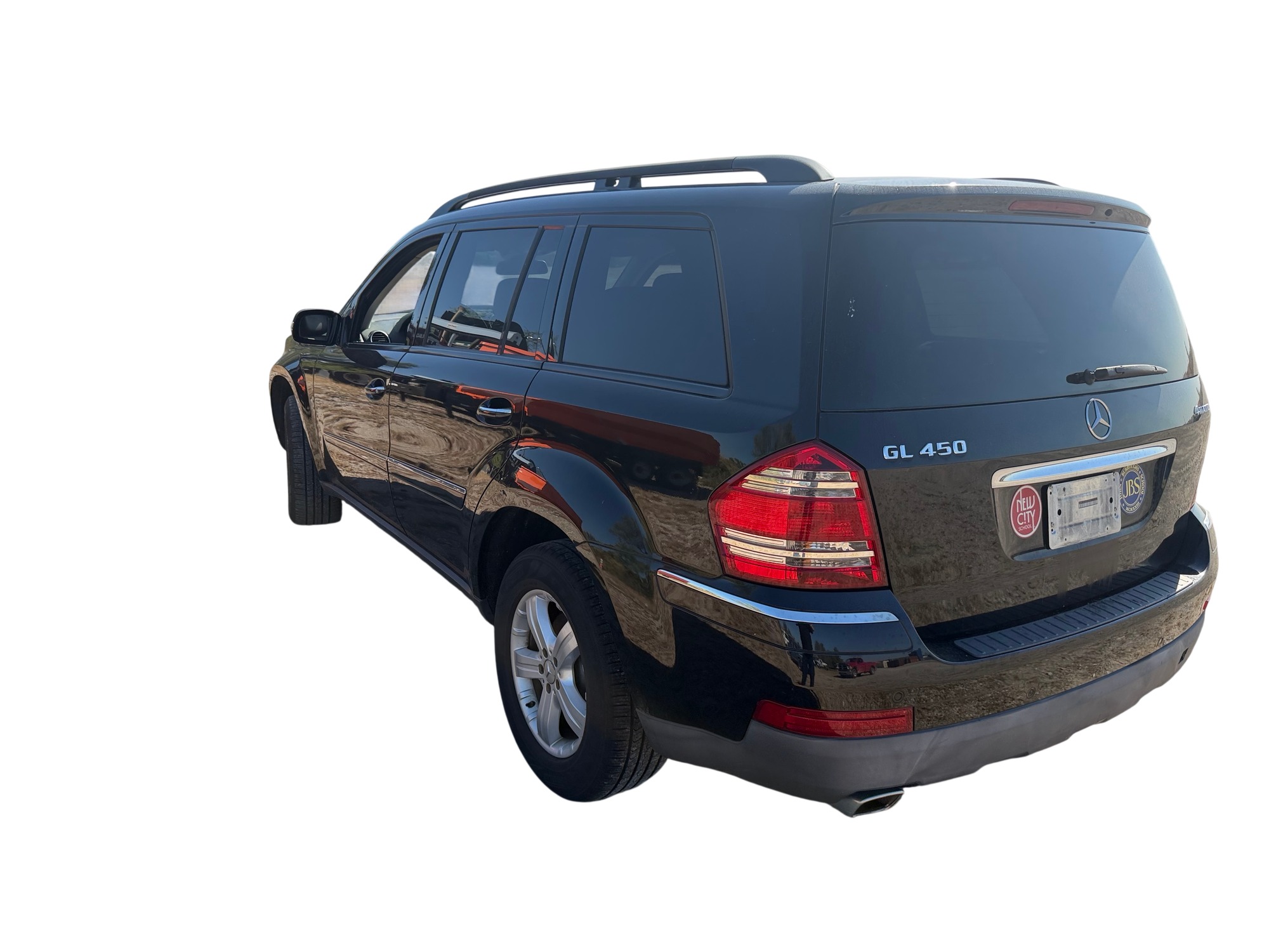 2007 mercedes-benz gl-class gl450 with 130486 miles for sale near St. Louis, Missouri 106847_03_rear_driver_corner.jpg