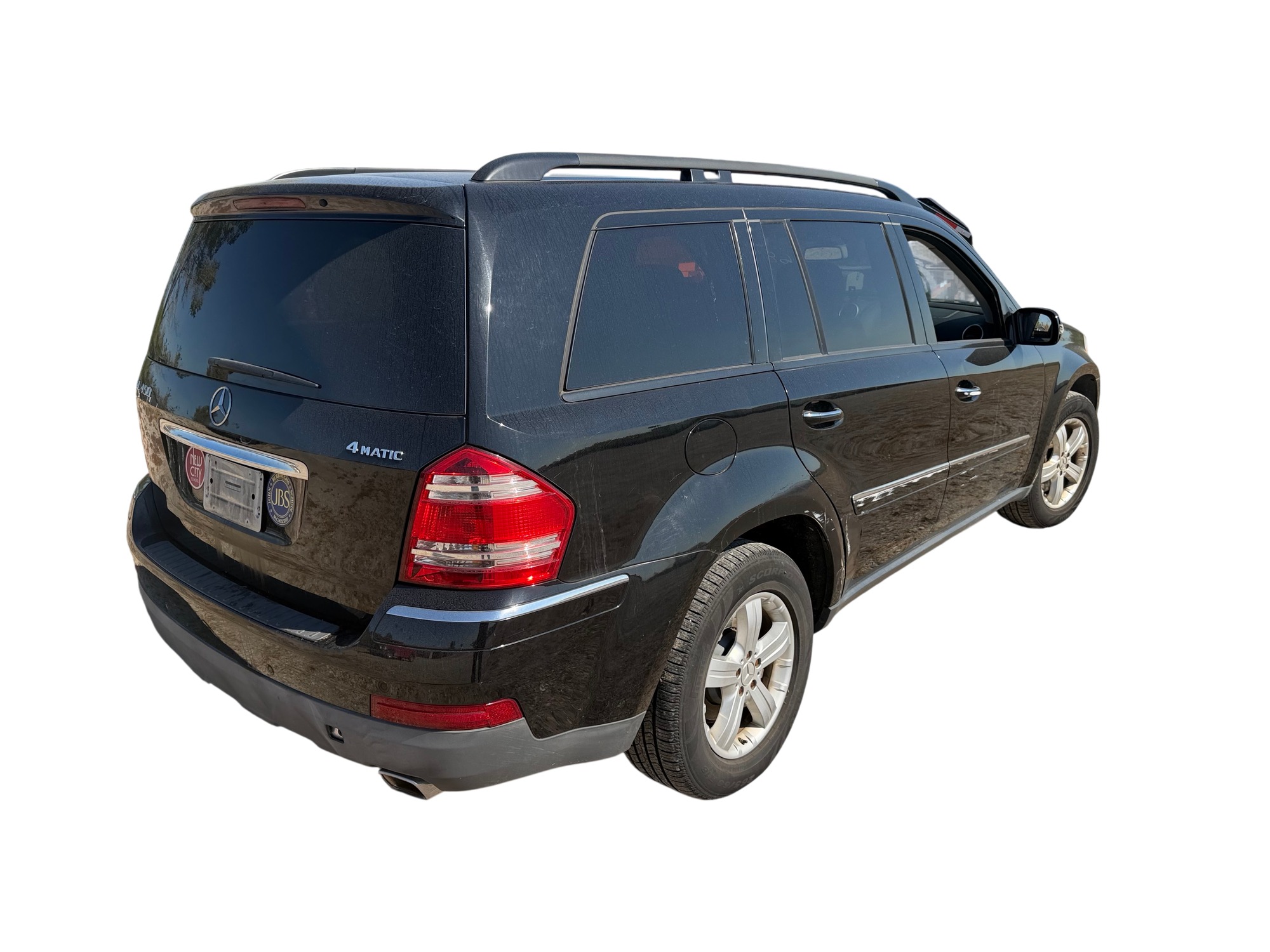 2007 mercedes-benz gl-class gl450 with 130486 miles for sale near St. Louis, Missouri 106847_05_pass_rear_corner.jpg