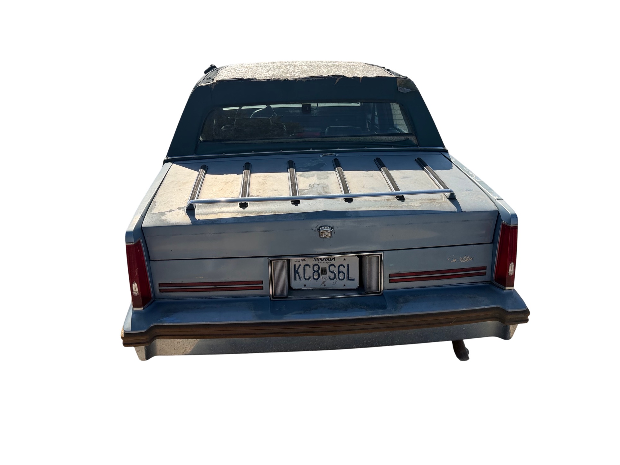 1987 cadillac deville sedan with 182416 miles for sale near St. Louis, Missouri 106848_04_rear_end.jpg