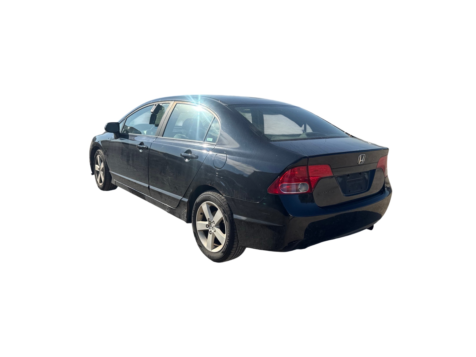 2008 honda civic ex-sedan-at with 234465 miles for sale near Elk River, Minnesota 106850_03_rear_driver_corner.jpg