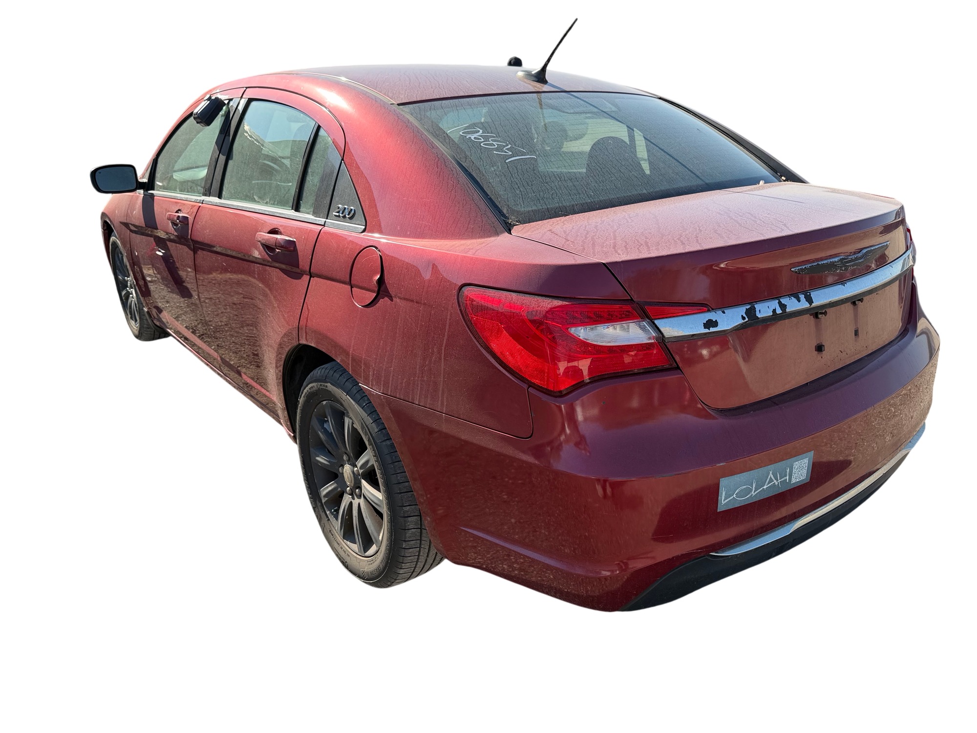 2012 chrysler 200 touring with 216381 miles for sale near Elk River, Minnesota 106851_03_rear_driver_corner.jpg