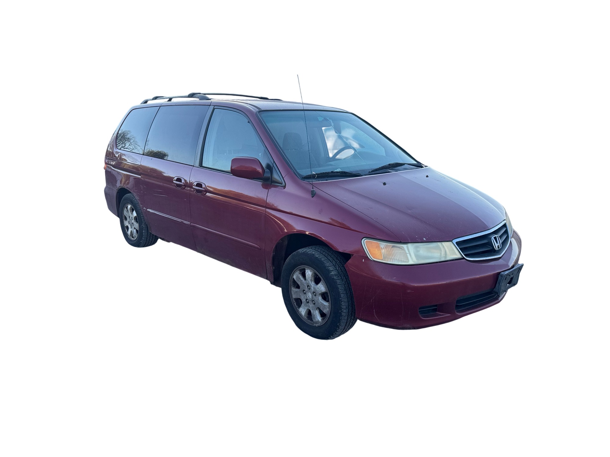 2003 honda odyssey ex with 277425 miles for sale near Elk River, Minnesota 106855_07_pass_front_corner.jpg