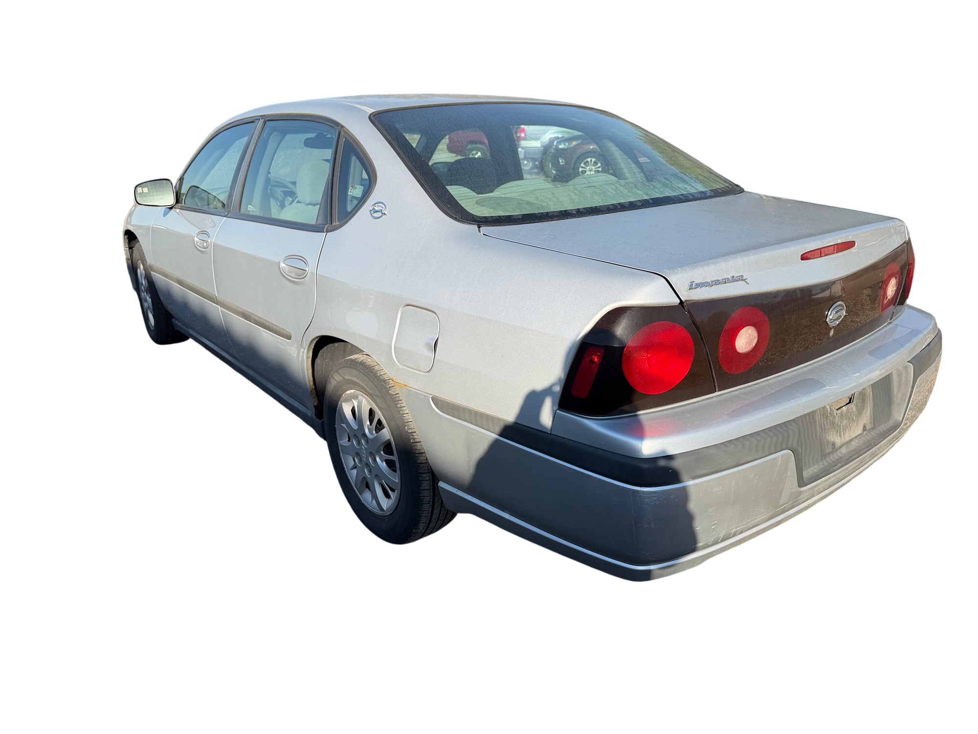 2004 chevrolet impala base with 134989 miles for sale near Elk River, Minnesota 106856_03_rear_driver_corner.jpg