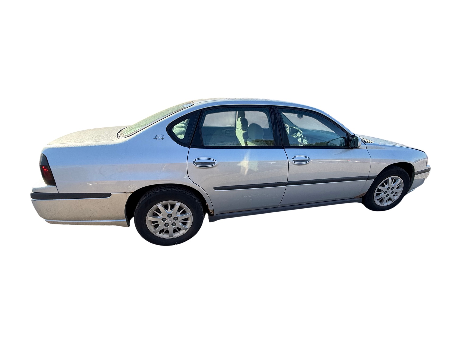 2004 chevrolet impala base with 134989 miles for sale near Elk River, Minnesota 106856_06_pass_side.jpg