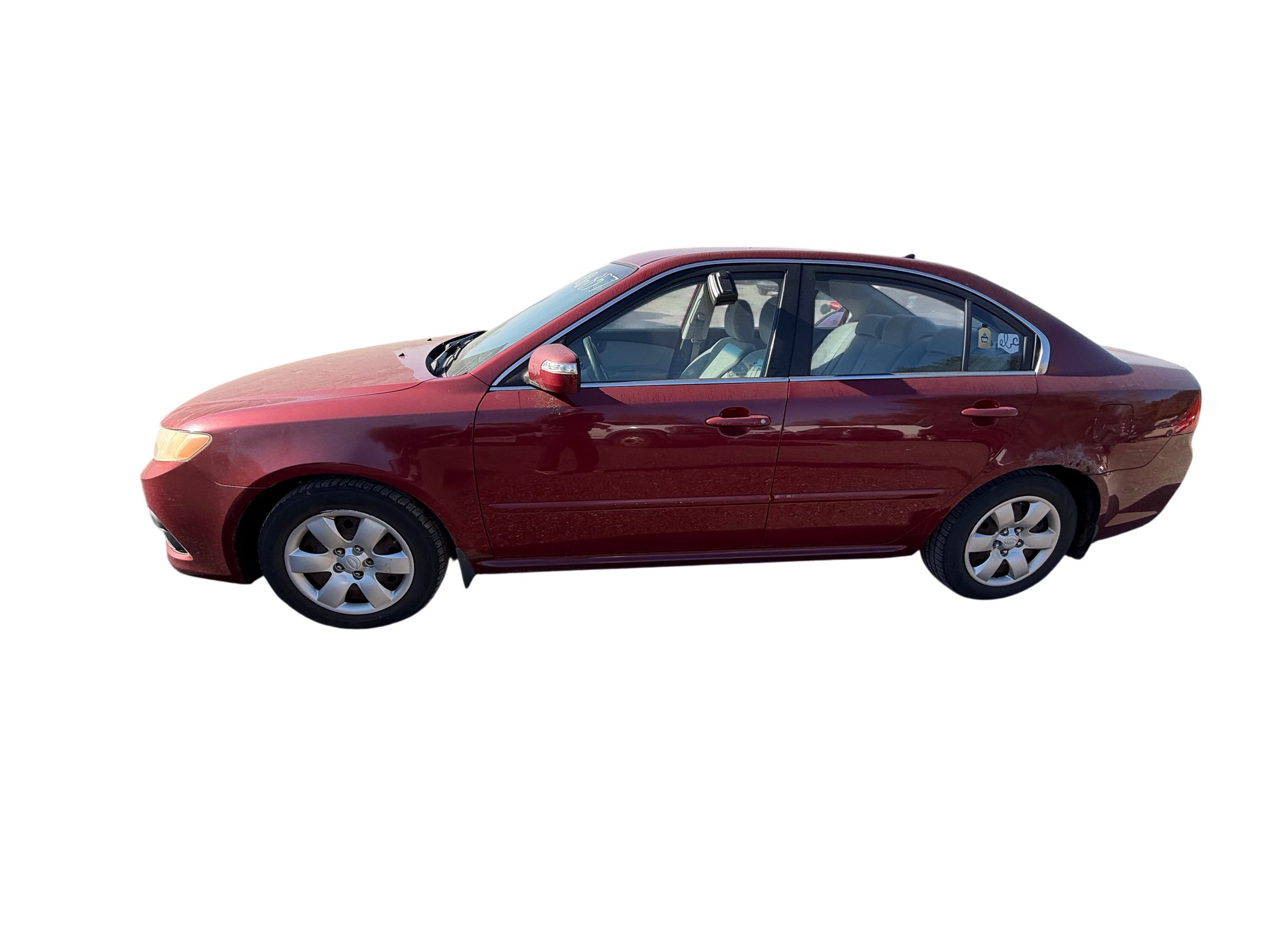 2009 kia optima ex with 206662 miles for sale near Elk River, Minnesota 106857_02_driver_side.jpg