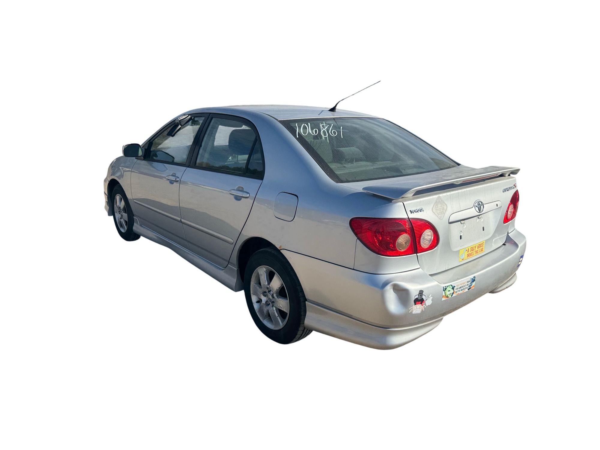 2007 toyota corolla ce with 150675 miles for sale near Elk River, Minnesota 106861_03_rear_driver_corner.jpg