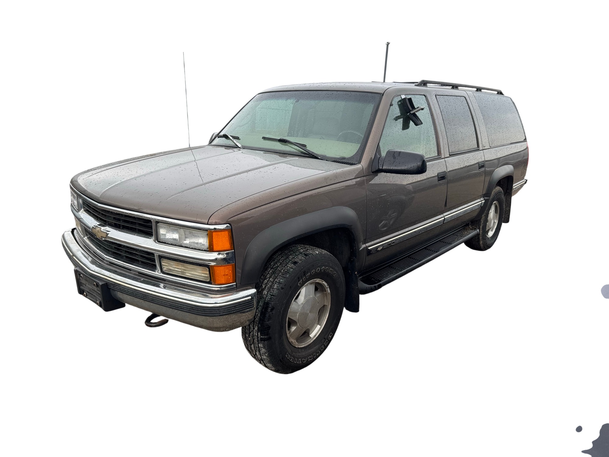 1997 chevrolet suburban k1500-4wd with 152445 miles for sale near Elk River, Minnesota 106866_01_driver_front_corner.jpg