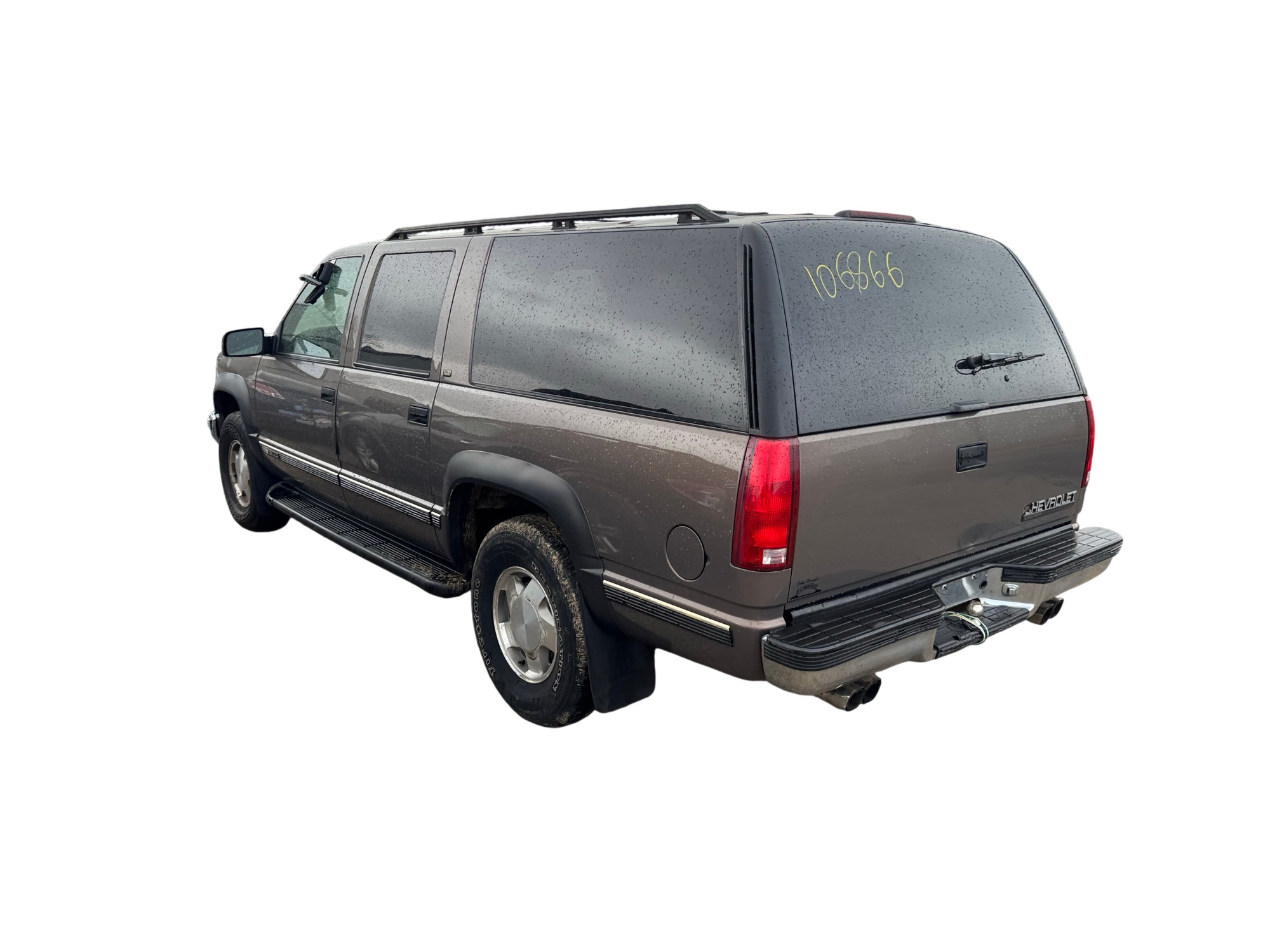 1997 chevrolet suburban k1500-4wd with 152445 miles for sale near Elk River, Minnesota 106866_03_rear_driver_corner.jpg