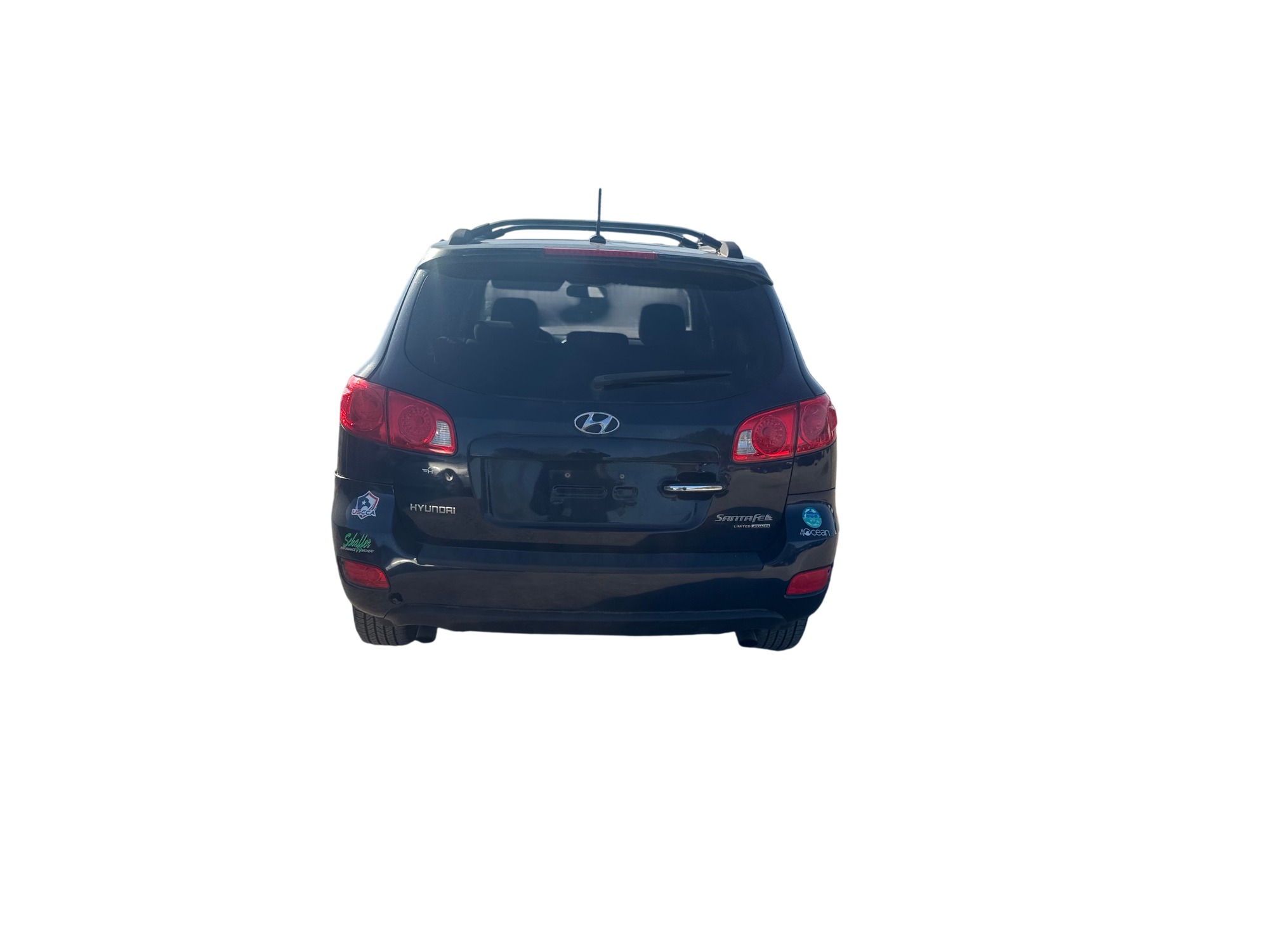 2009 hyundai santa-fe gls-awd with 215044 miles for sale near Elk River, Minnesota 106876_04_rear_end.jpg