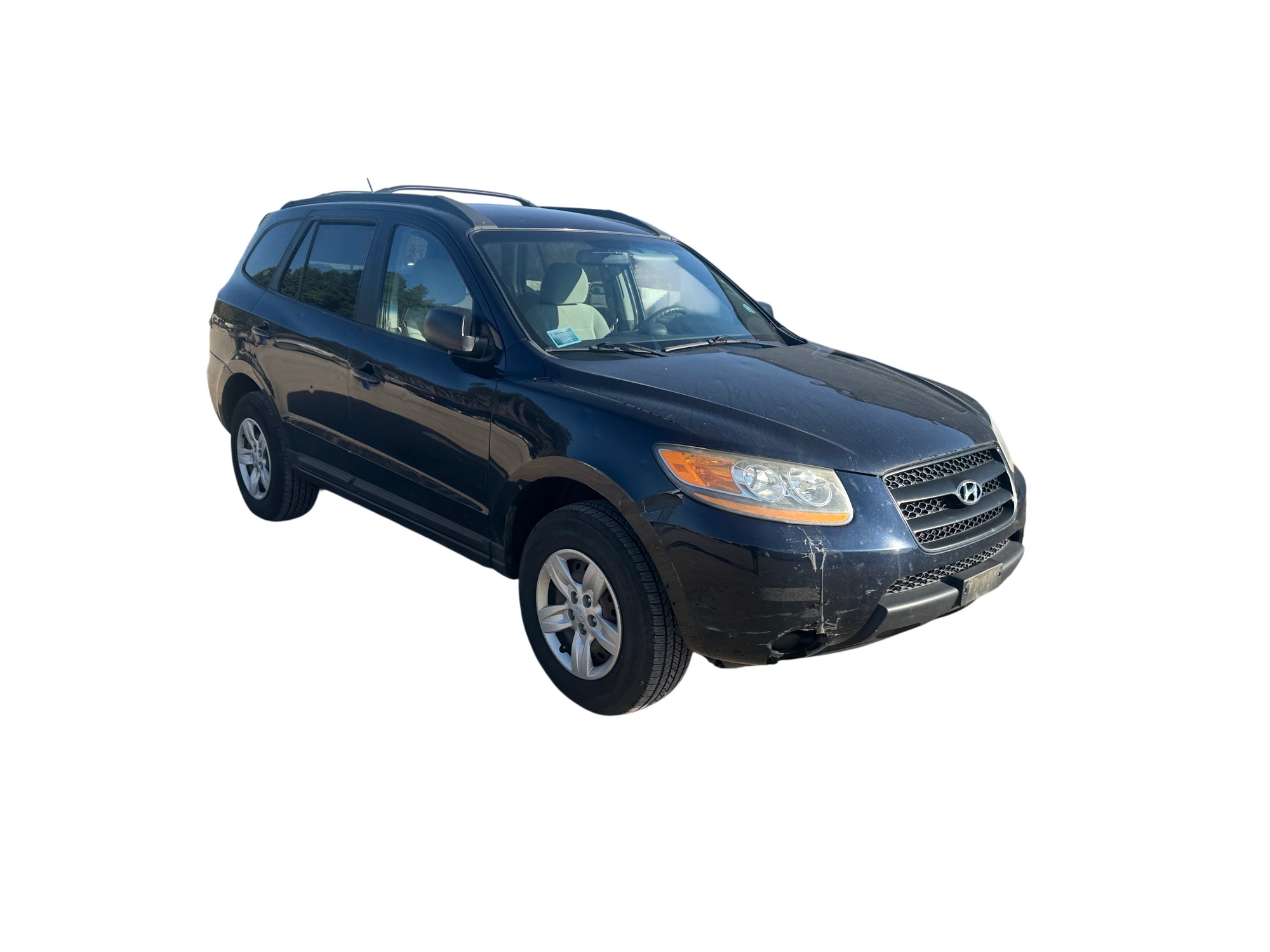 2009 hyundai santa-fe gls-awd with 215044 miles for sale near Elk River, Minnesota 106876_07_pass_front_corner.jpg
