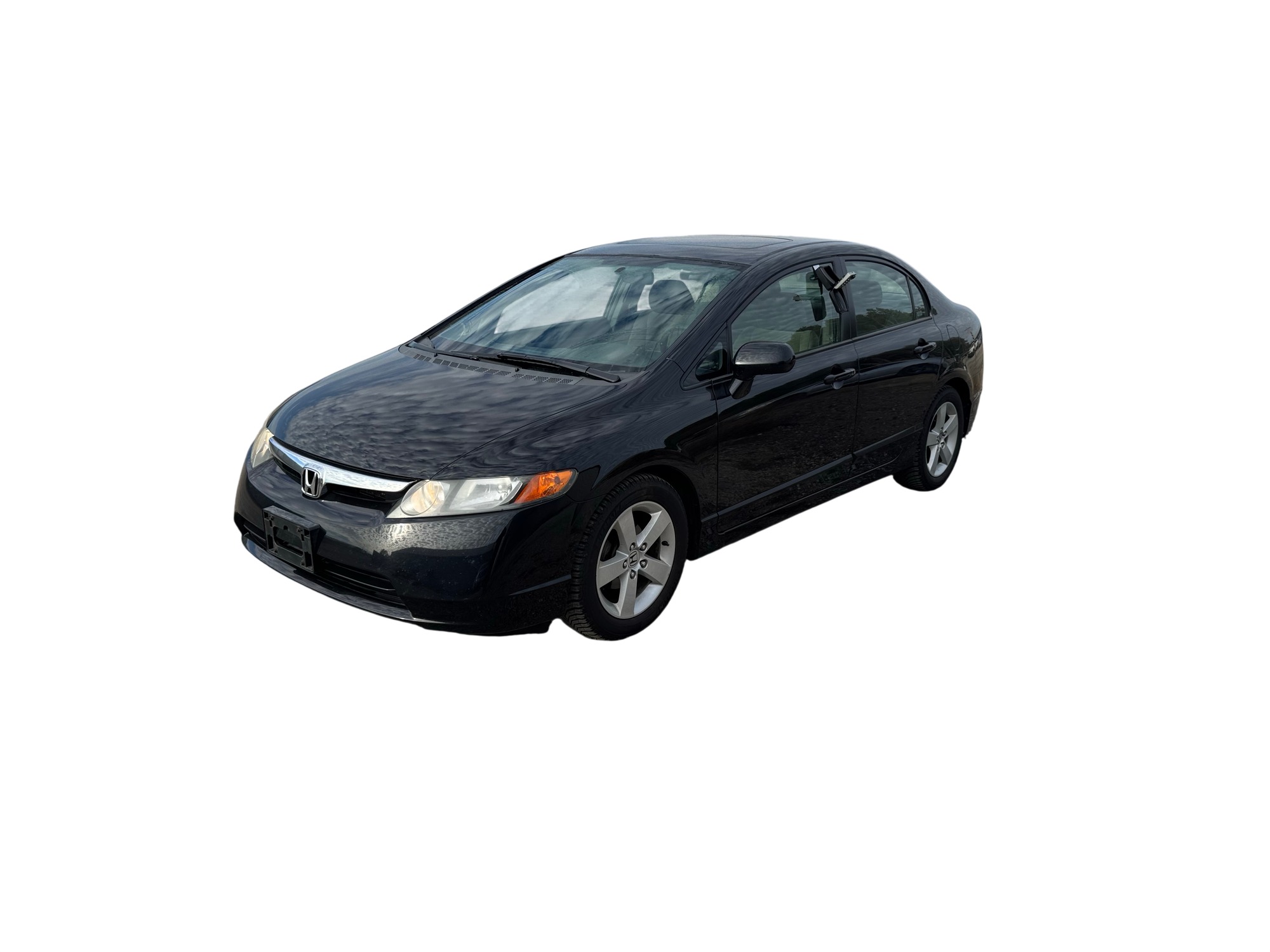 2007 honda civic ex-sedan-at with 235041 miles for sale near Elk River, Minnesota 106885_01_driver_front_corner.jpg