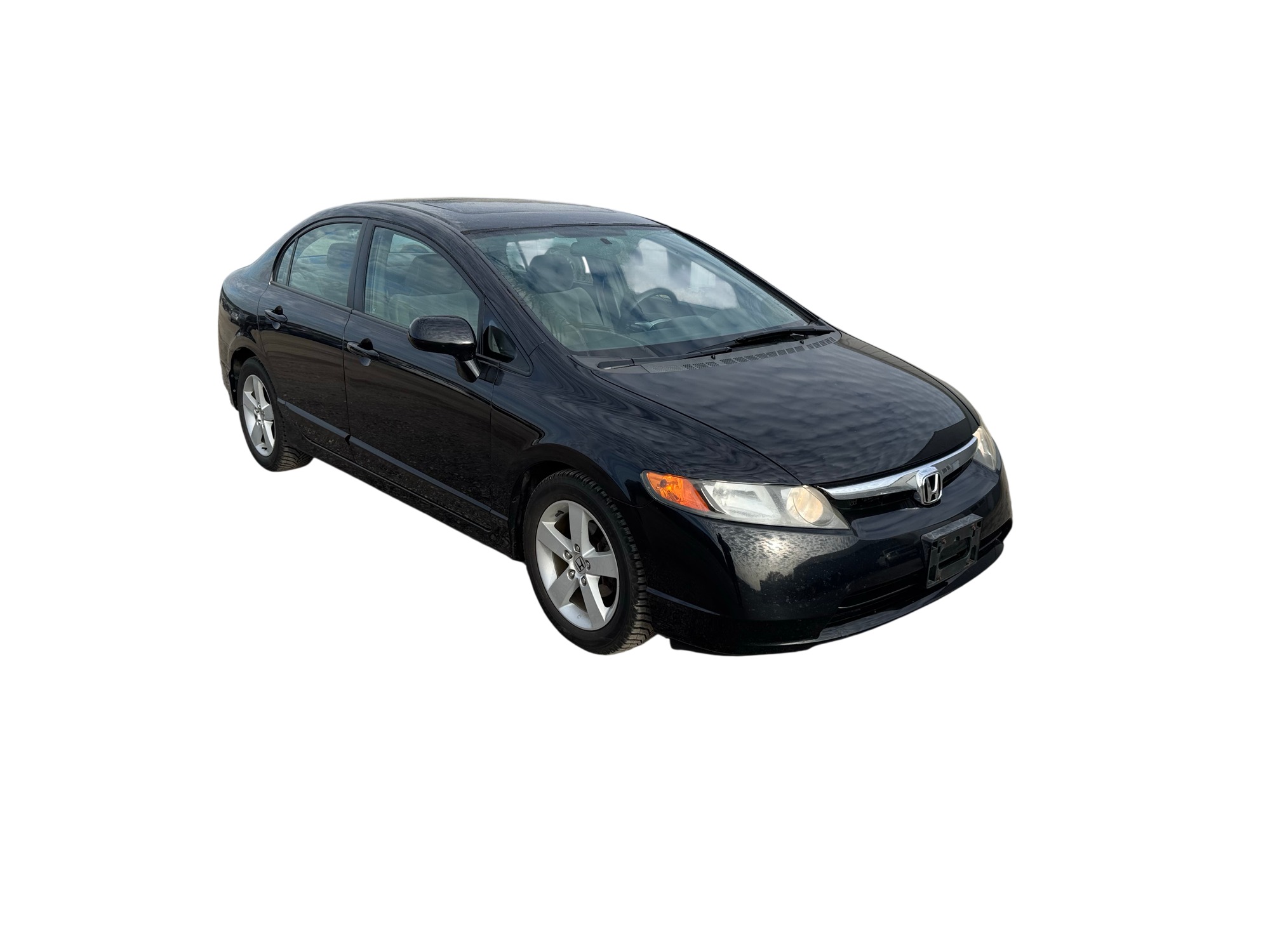 2007 honda civic ex-sedan-at with 235041 miles for sale near Elk River, Minnesota 106885_07_pass_front_corner.jpg