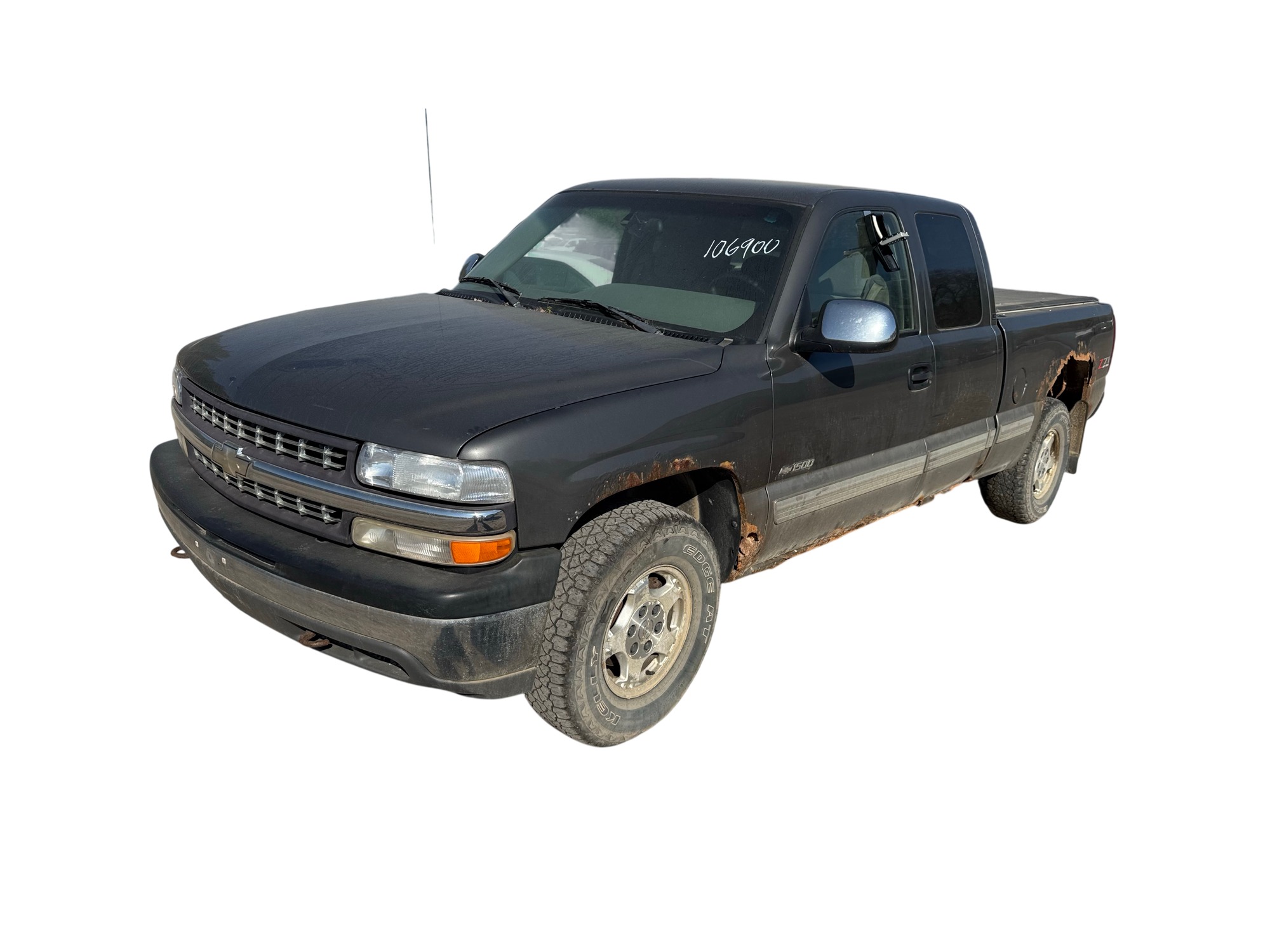2000 chevrolet silverado-1500 ls-ext.-cab-3-door-long-bed-4wd with 201621 miles for sale near Elk River, Minnesota 106900_01_driver_front_corner.jpg