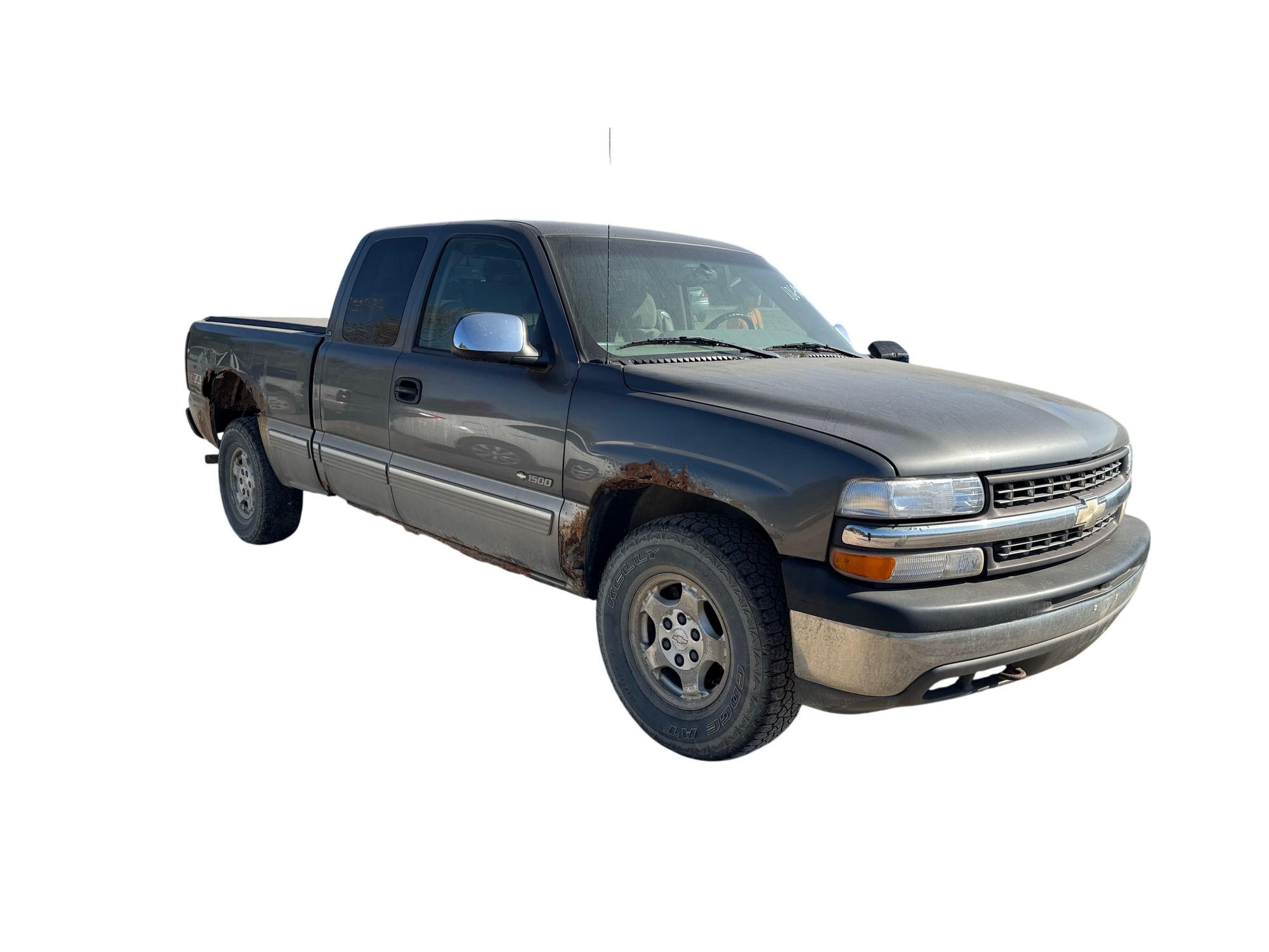 2000 chevrolet silverado-1500 ls-ext.-cab-3-door-long-bed-4wd with 201621 miles for sale near Elk River, Minnesota 106900_07_pass_front_corner.jpg