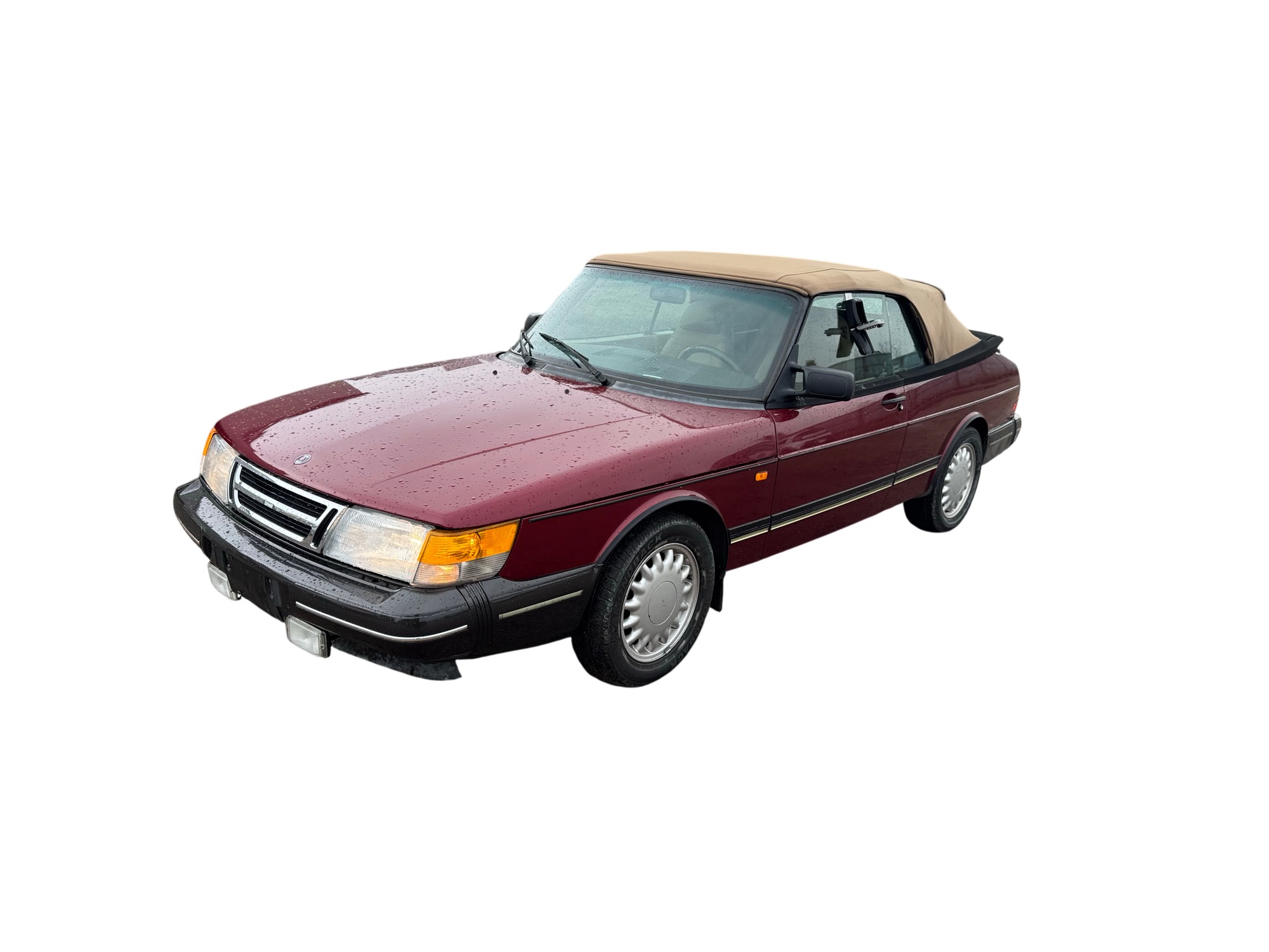 1994 saab 900 s-convertible with 99758 miles for sale near Elk River, Minnesota 106944_01_driver_front_corner.jpg