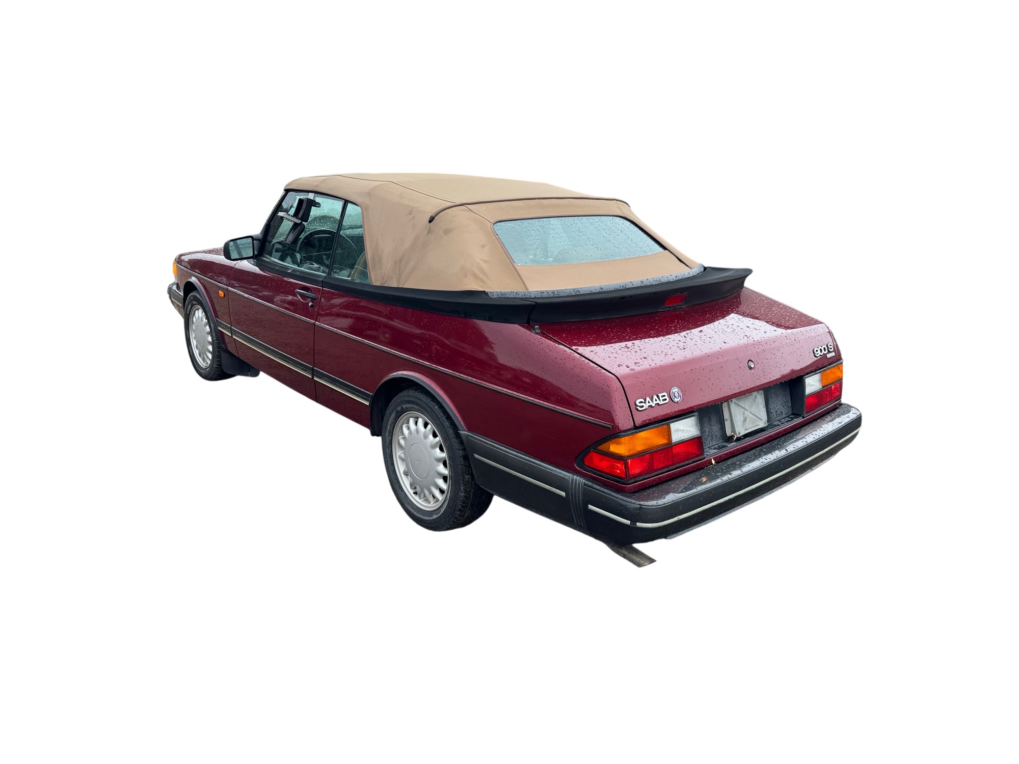 1994 saab 900 s-convertible with 99758 miles for sale near Elk River, Minnesota 106944_03_rear_driver_corner.jpg