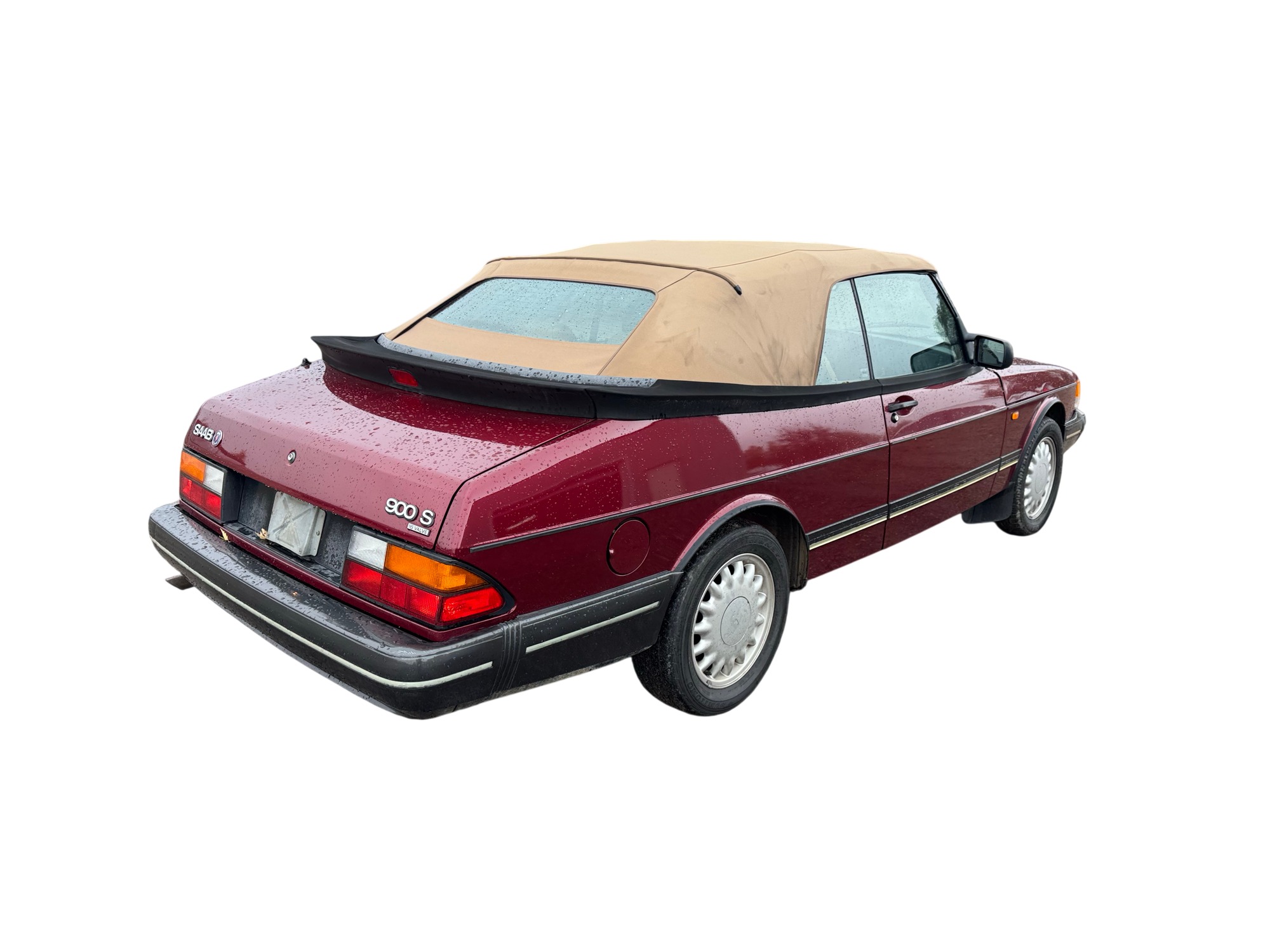 1994 saab 900 s-convertible with 99758 miles for sale near Elk River, Minnesota 106944_05_pass_rear_corner.jpg