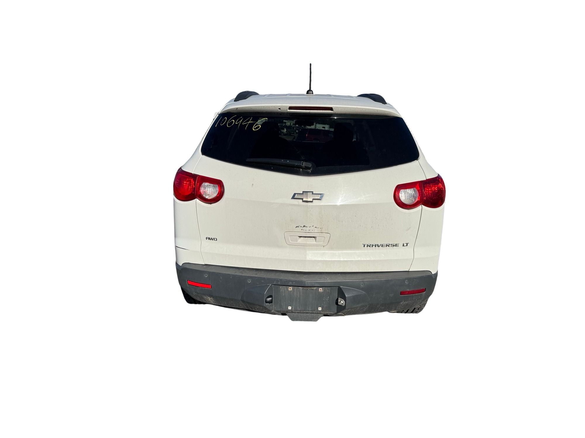 2012 chevrolet traverse lt-awd with 215098 miles for sale near Elk River, Minnesota 106946_04_rear_end.jpg