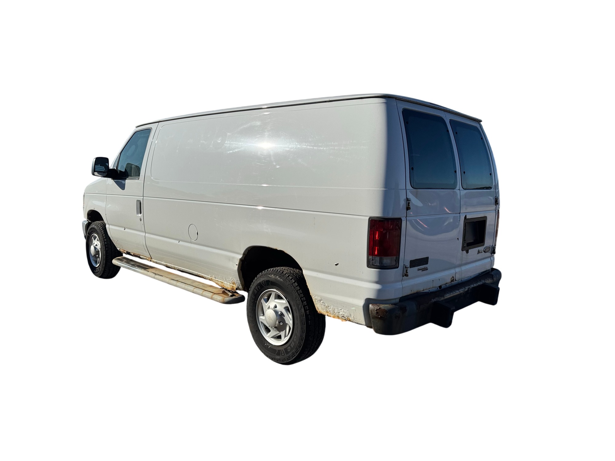 2013 ford econoline e-250 with 188890 miles for sale near Elk River, Minnesota 106947_03_rear_driver_corner.jpg