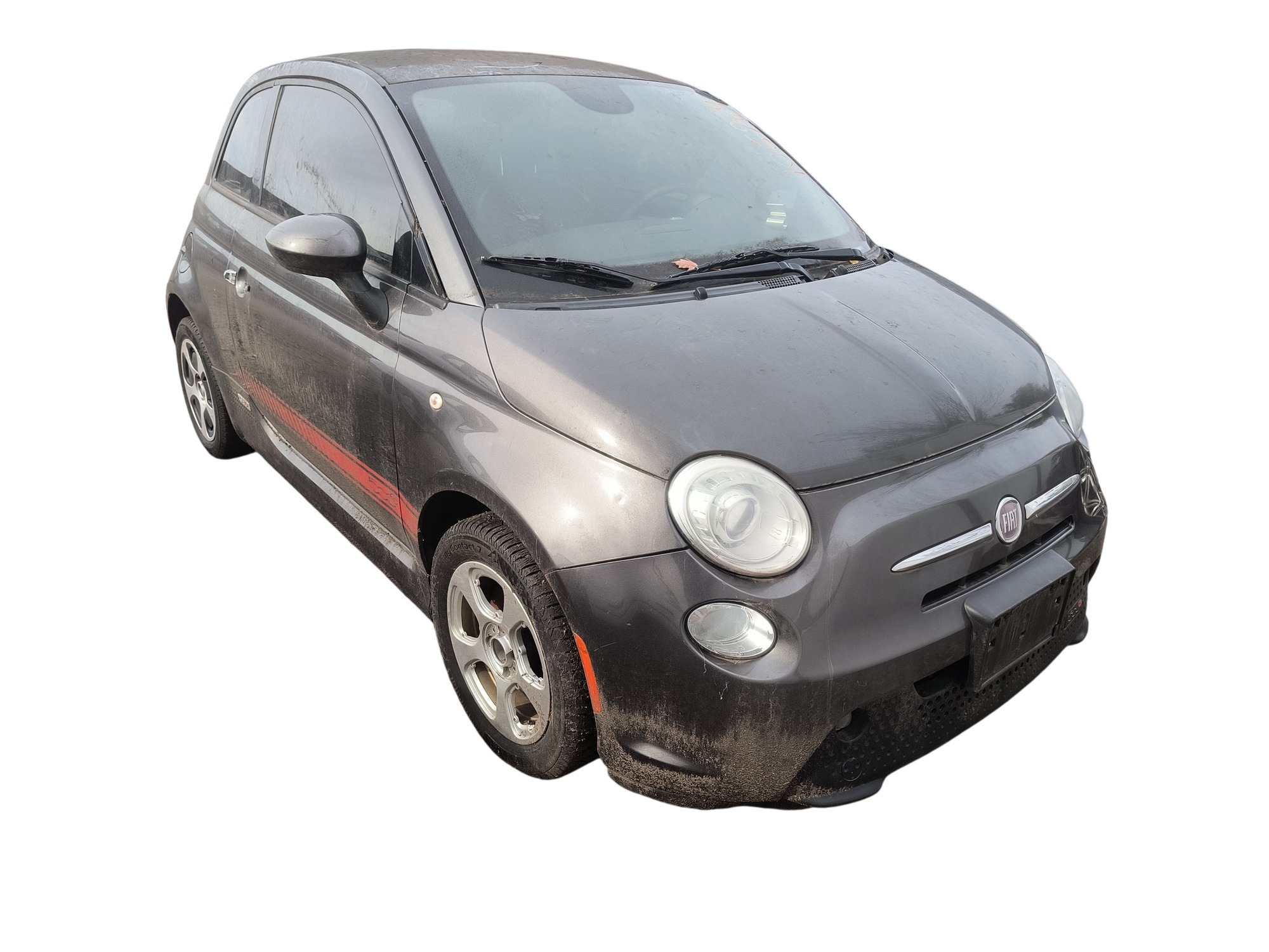 2014 fiat 500e battery-electric-hatchback with 85174 miles for sale near Elk River, Minnesota 106964_07_pass_front_corner.jpg