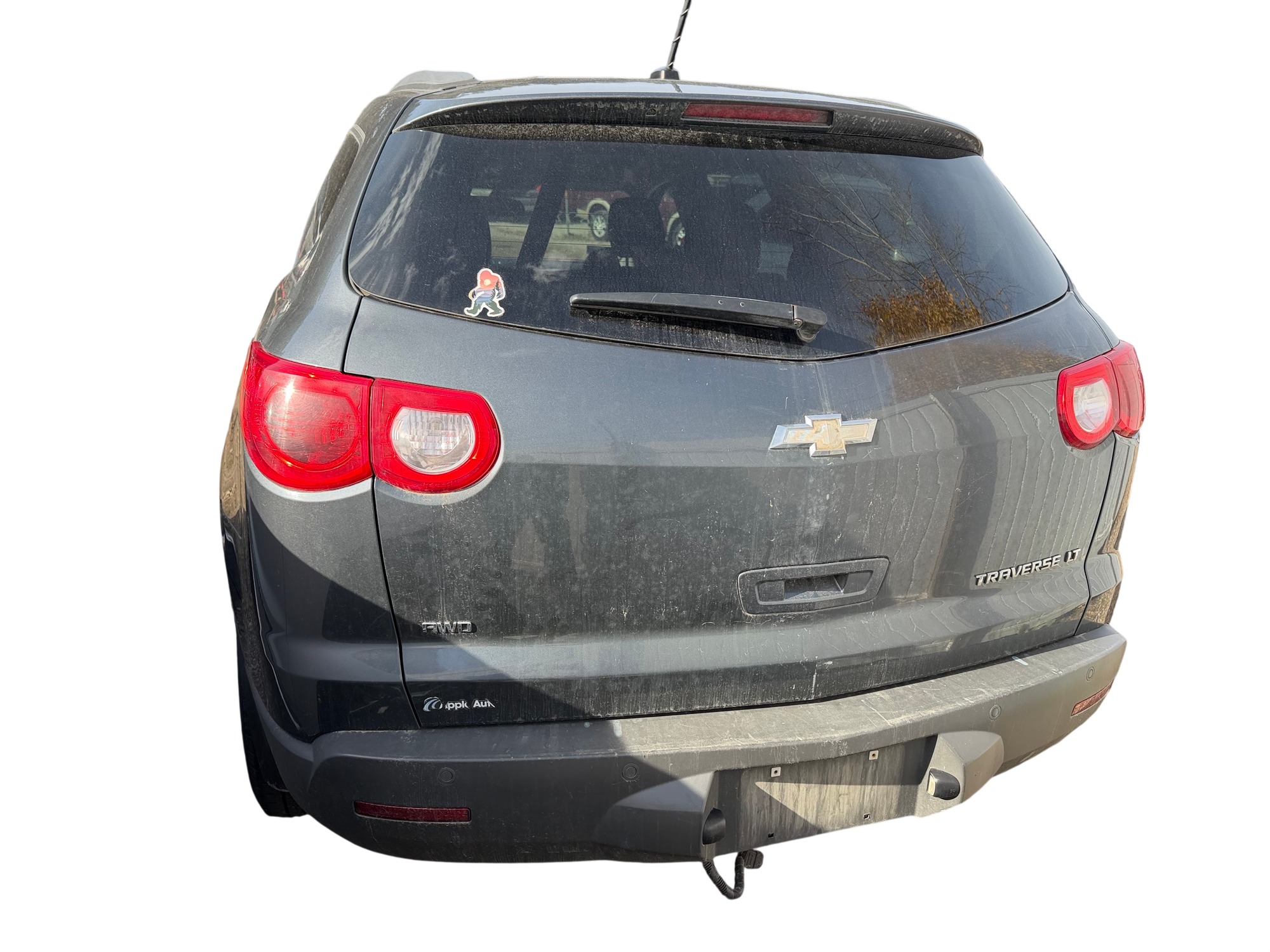 2011 chevrolet traverse lt-awd with 156005 miles for sale near Elk River, Minnesota 106983_04_rear_end.jpg