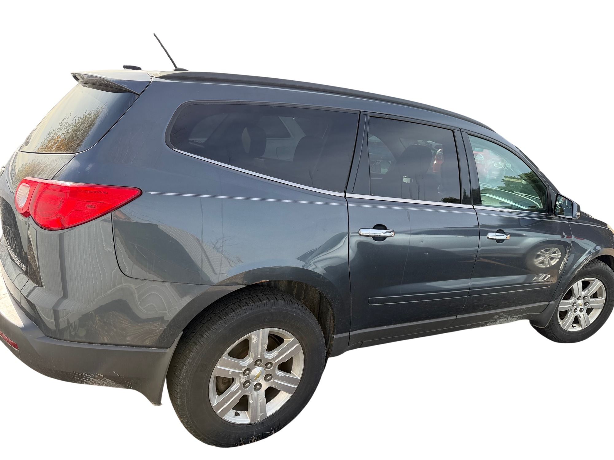 2011 chevrolet traverse lt-awd with 156005 miles for sale near Elk River, Minnesota 106983_05_pass_rear_corner.jpg