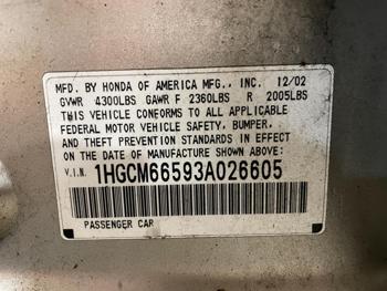 2003 Honda Accord