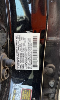 2014 honda cr-v ex-l-4wd-5-speed-at with 143236 miles for sale near elk-river, minnesota 104624_47_door_vin_sticker.jpg
