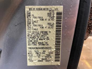 2004 Nissan Titan