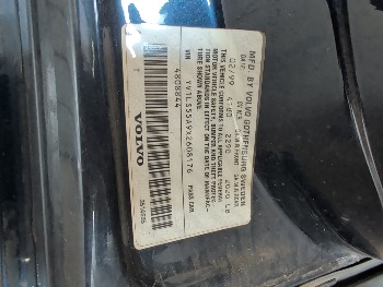 1999 volvo s70 base with 207747 miles for sale near elk-river, minnesota 105435_47_door_vin_sticker.jpg