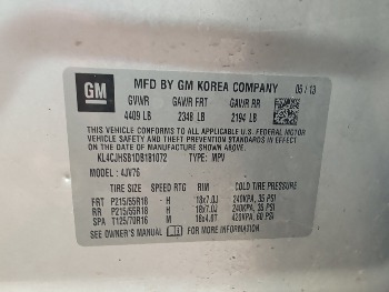 2013 buick encore premium-awd with 117195 miles for sale near elk-river, minnesota 105965_47_door_vin_sticker.jpg