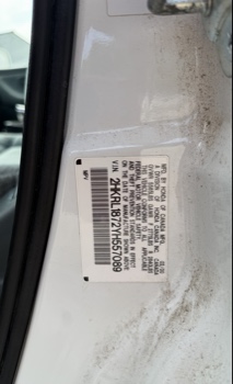 2000 honda odyssey ex with 217087 miles for sale near elk-river, minnesota 106108_47_door_vin_sticker.jpg