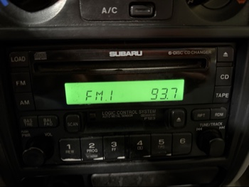 2002 subaru forester s with 147178 miles for sale near elk-river, minnesota 106294_39_radio_closeup.jpg