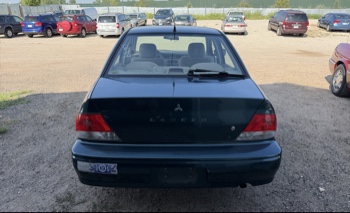 2002 mitsubishi lancer base with 166691 miles for sale near elk-river, minnesota 106319_04_rear_end.jpg