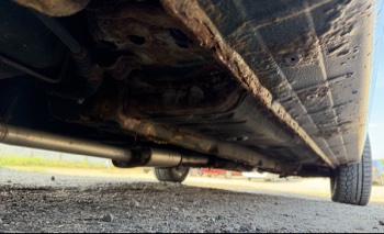 2002 mitsubishi lancer base with 166691 miles for sale near elk-river, minnesota 106319_20_undercar_rear_pass.jpg