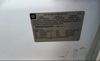 2010 chevrolet equinox ltz-awd for sale near elk-river, minnesota 106330_47_door_vin_sticker.jpg