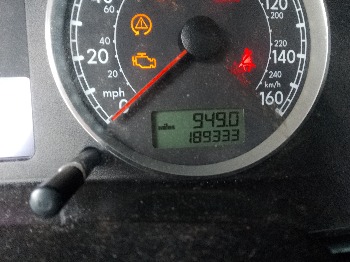2004 volkswagen passat gls with 189333 miles for sale near elk-river, minnesota 106349_44_mileage_closeup.jpg