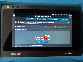 2005 toyota matrix xr-2wd with 144833 miles for sale near elk-river, minnesota 106398_45_obd2_codes.jpg