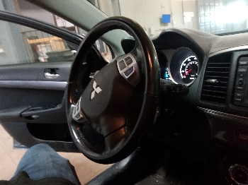 2010 mitsubishi lancer-sportback gts with 120997 miles for sale near elk-river, minnesota 106411_36_steering_wheel.jpg