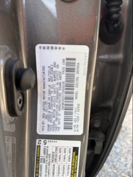 2007 toyota corolla ce with 165644 miles for sale near elk-river, minnesota 106417_47_door_vin_sticker.jpg