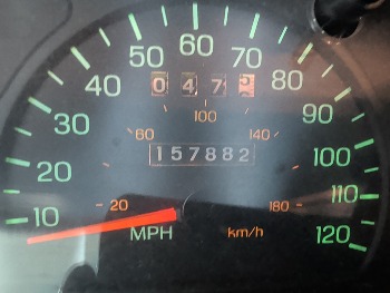 1997 ford thunderbird lx with 157882 miles for sale near elk-river, minnesota 106449_44_mileage_closeup.jpg