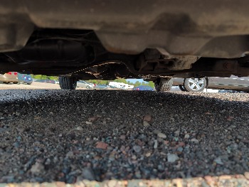 2008 toyota yaris liftback with 125476 miles for sale near elk-river, minnesota 106476_16_undercar_front.jpg